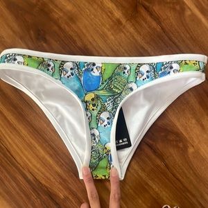 Blackmilk XS parakeet bikini bottom. Sold out